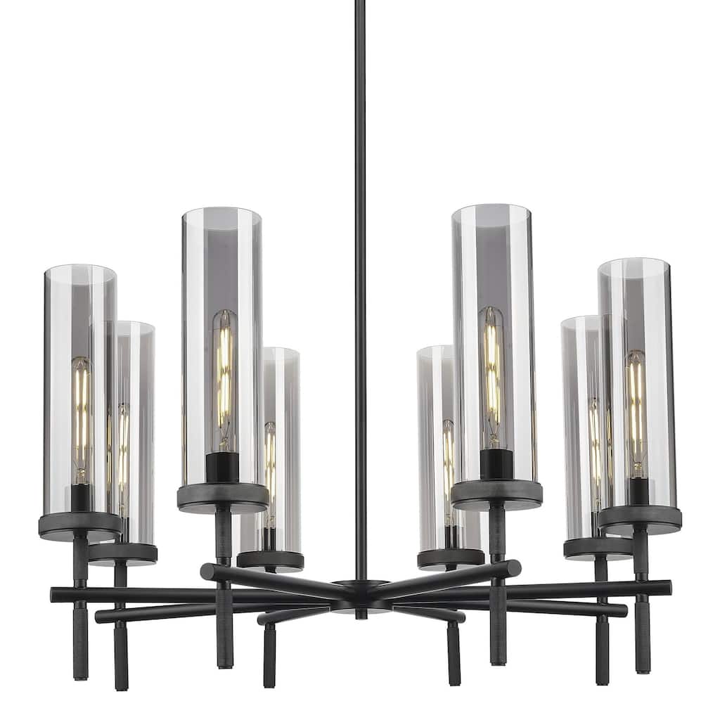 Innovations Lighting 471-8CR-20-32 Lincoln Chandelier Lincoln 8 Light