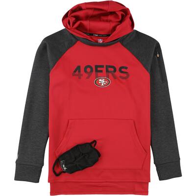 G-III Sports Mens San Francisco 49ers Hoodie Sweatshirt,, Red, Small