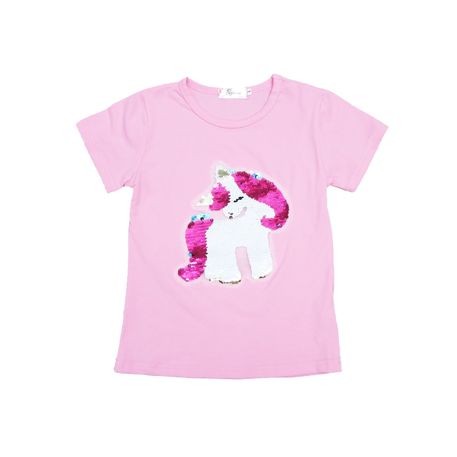 flip sequin unicorn shirt