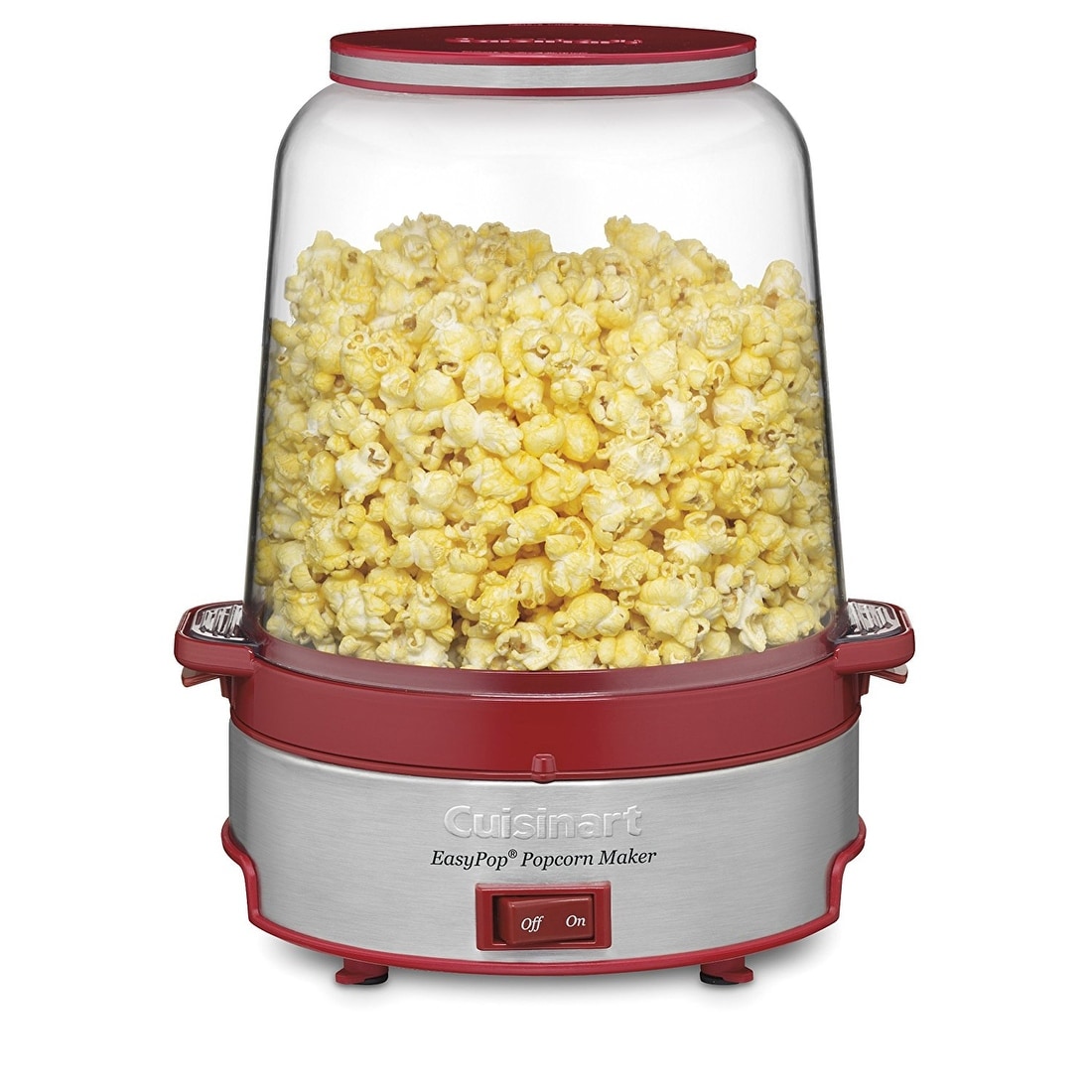 Presto Orville Redenbacher's Fountain Hot Air Popper Popcorn, 20-Cups, Red