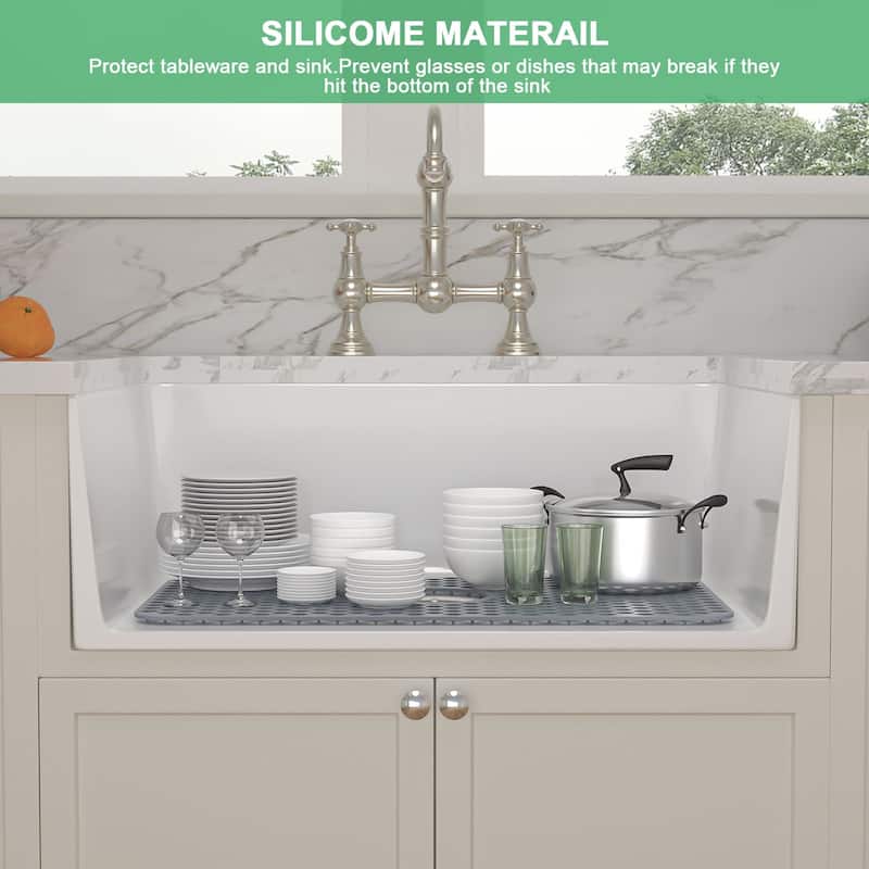 Silicone Sink Mat Sink Protectors for Kitchen Sink