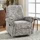 preview thumbnail 1 of 52, Roderich Farmhouse Floral Print Swivel Rocker Recliner with Rolled Arms by HULALA HOME
