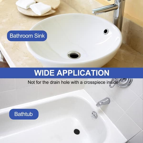Stainless Steel Sink Drain Strainer With Hair Catcher – 62mm X 45mm X 32mm Basket For Bathroom Basins (Silver)