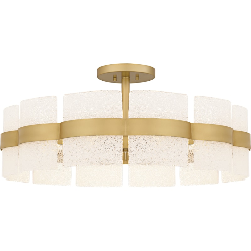 Sweeney 6-Light Soft Gold Semi-Flush Mount