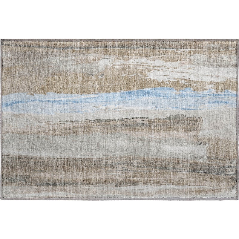 Premium Washable Super Soft Modern Brushstrokes Mayfield Rug