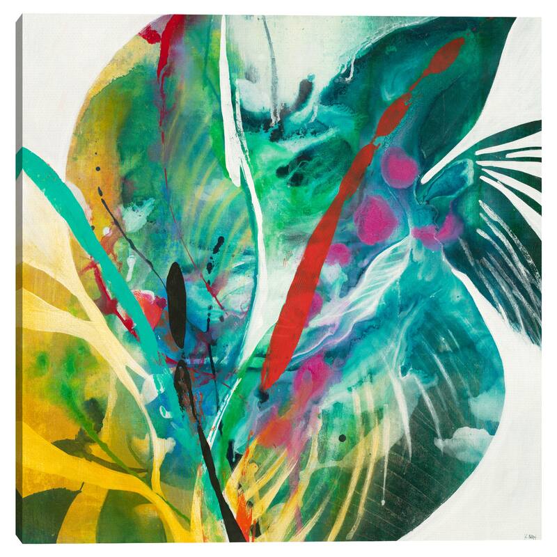 Palm Leaves by K. Nari Canvas Art Print