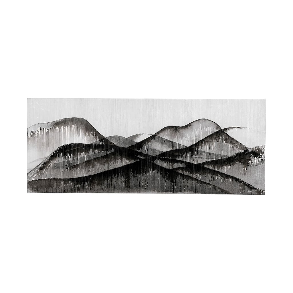 Beyond the Rainy Hills (85 x 34) Canvas Art Print