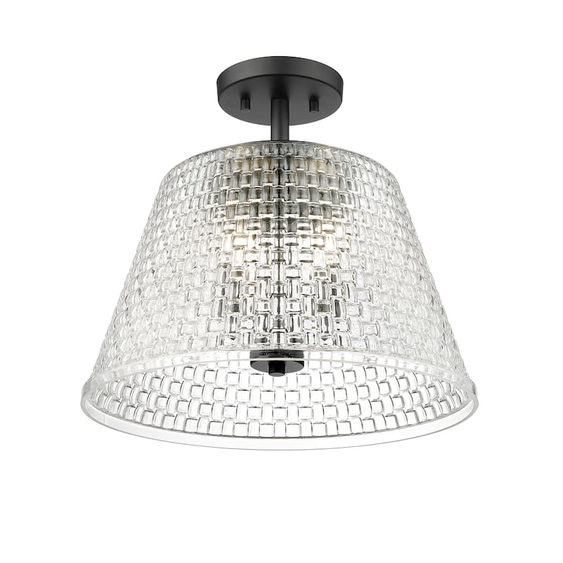 Saben 3-Light Semi-Flush Ceiling Mount