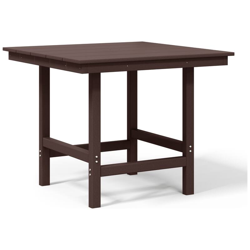 Shoreside 36 Inch Square Patio Dining Table