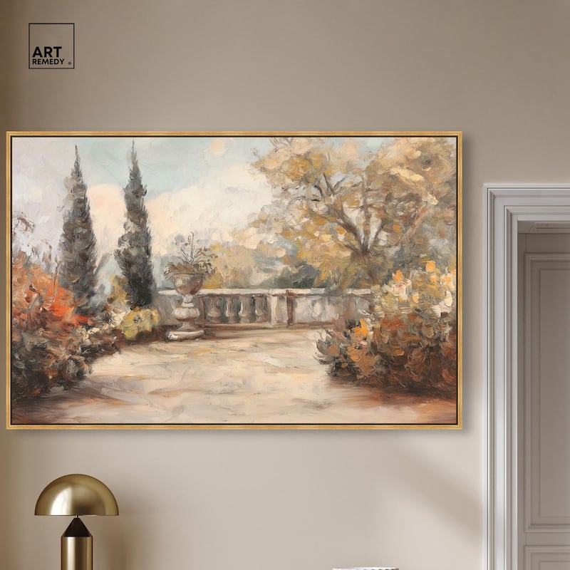 Autumnal Arbor Canvas by Art Remedy