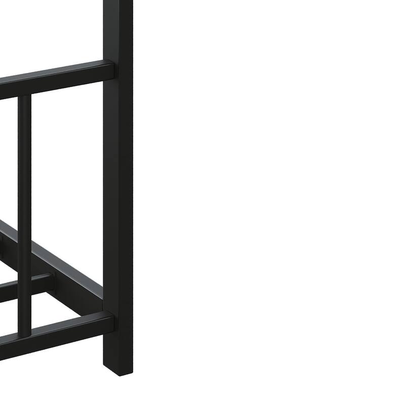 GDF Studio - Avalon Modern Kids Roof Bed Frame with LED Light Strips