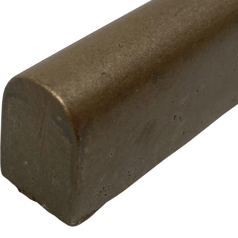 Cassidy 0.75" x 12" Matte Metallic Pencil Liner Wall Tile Trim