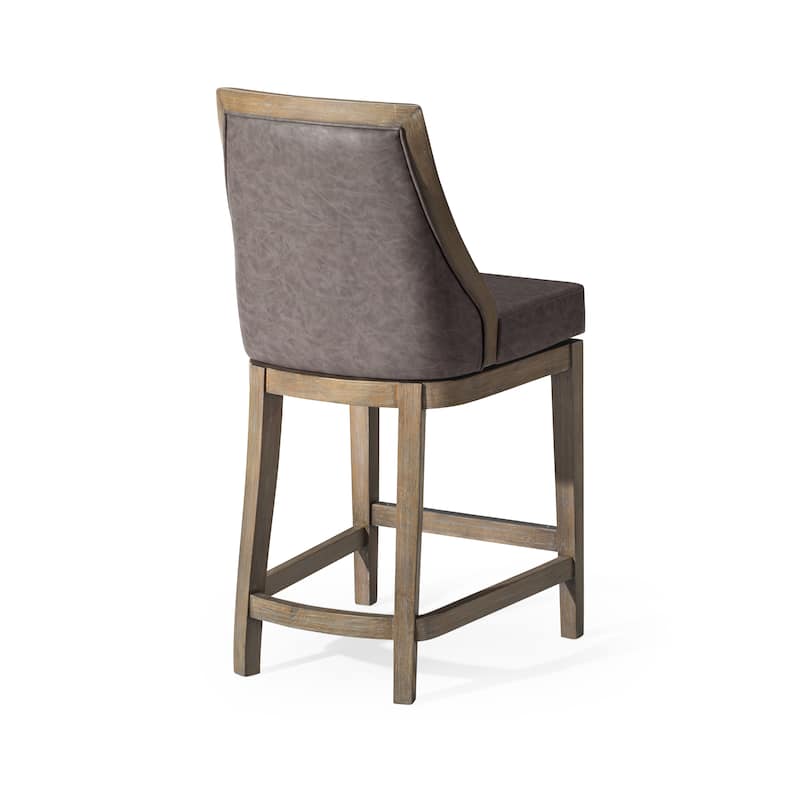 Maven Lane Vienna Swivel Kitchen Stool