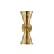 preview thumbnail 1 of 2, Maxim 11432 Helsinki 2 Light 14" Tall Wall Sconce Natural Aged Brass