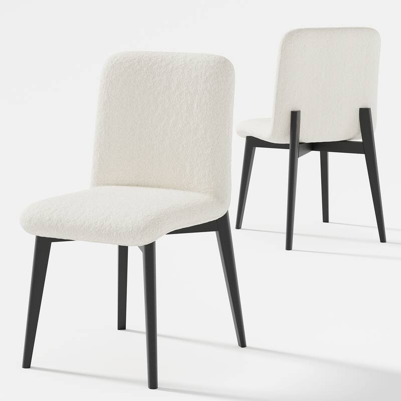 Lumioca Vivica Upholstered Modern Dining Chairs Set of 2