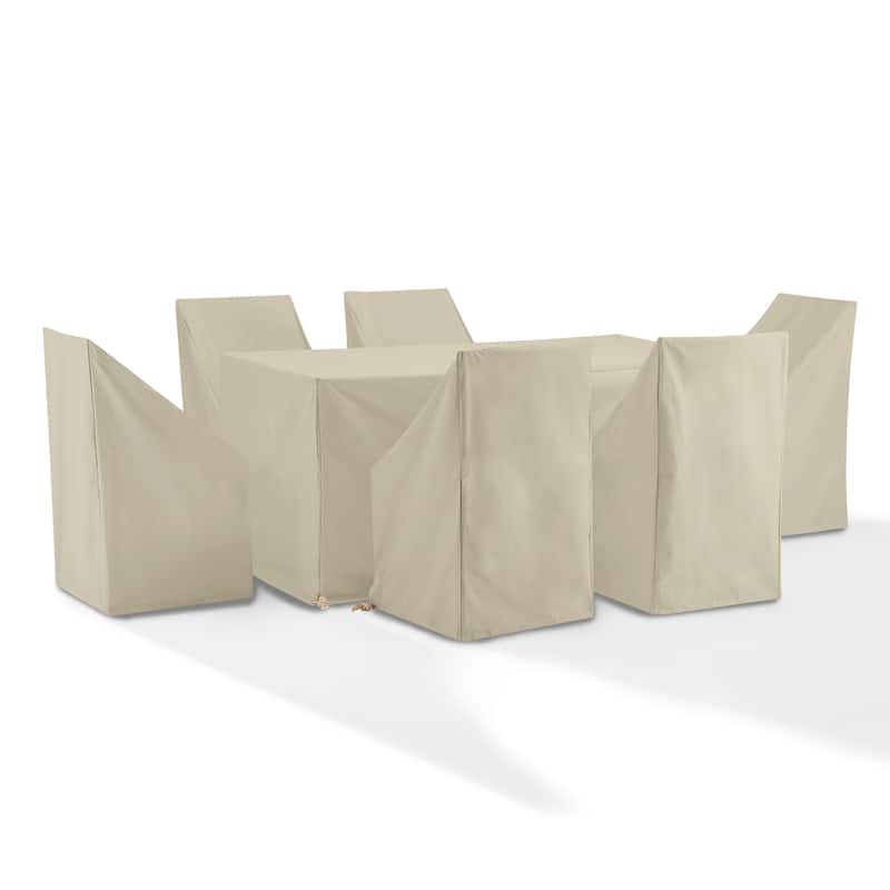 Crosley 7Pc Outdoor Dining Furniture Cover Set