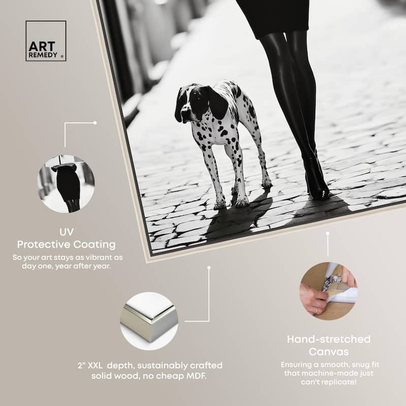 City Dalmatian II Canvas by Art Remedy