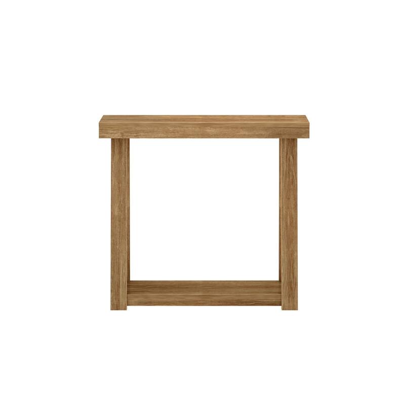 Plank and Beam Classic Console Table with Shelf - 36"