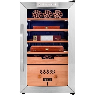 Schmecke 400 Cigar Cooler Humidor with Precise Humidity Control