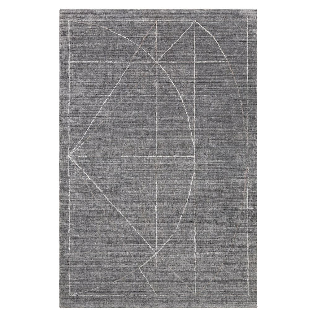 Uttermost Costilla Modern Grey Rug