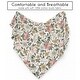 preview thumbnail 5 of 4, Sweet Jojo Designs Vintage Floral Boho Girl 100% Cotton Muslin Baby Swaddle Receiving Blanket - Bohemian, Shabby Chic, Farmhouse