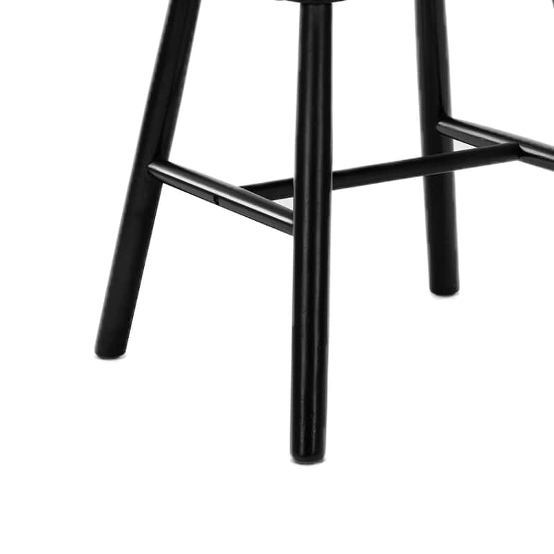 Coastal Set of 6/4/2 Windsor Solid Wood Dining Chairs Modern Wood Frame Side Chairs for Kitchen and Dining Room