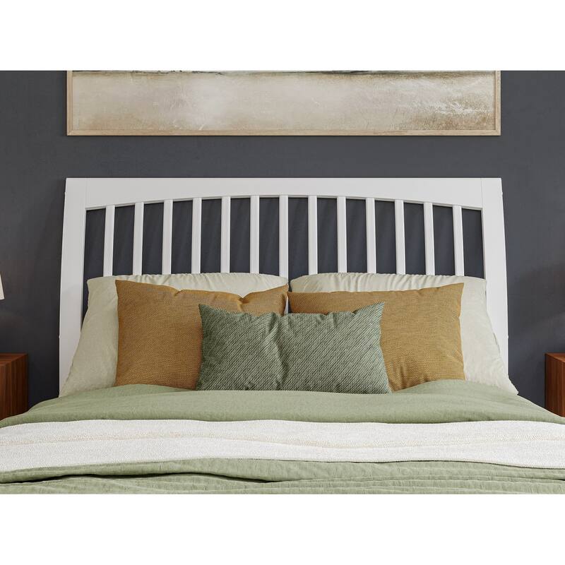 AFI Orleans Solid Wood Low Profile Platform Bed with Matching Footboard