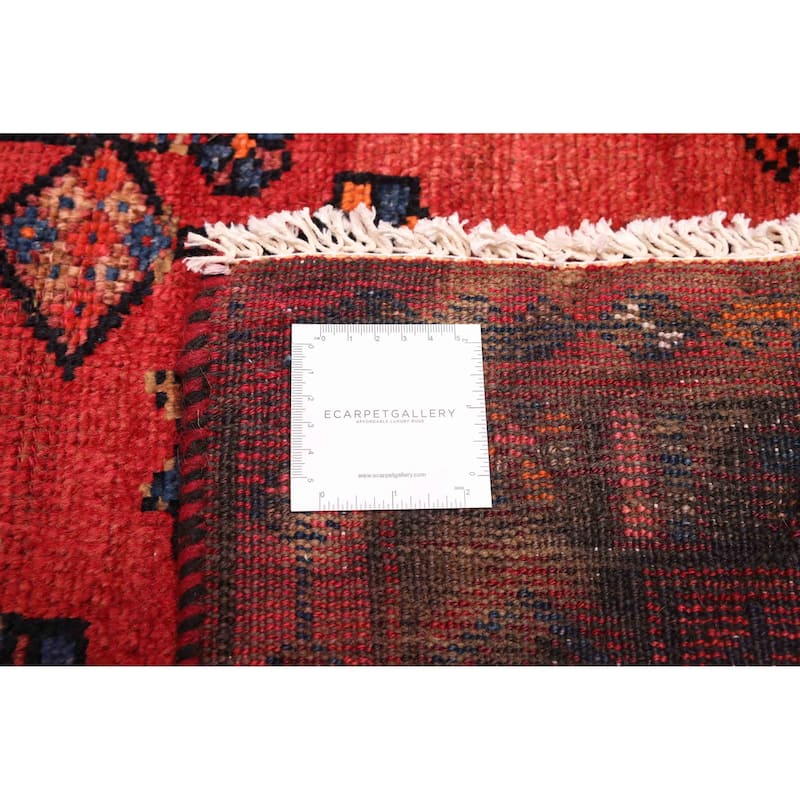 ECARPETGALLERY Hand-knotted Konya Anatolian Red Wool Rug - 5'1 x 10'4