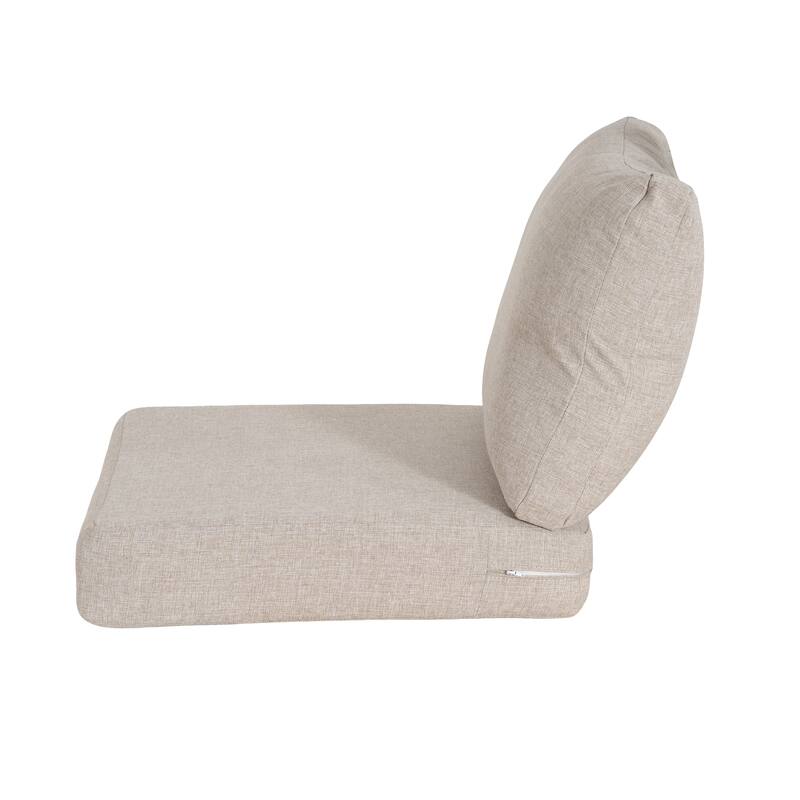 Christopher Knight Home - Noah Plush Comfort Outdoor Club Chair Cushion Set with Seat and Back Support