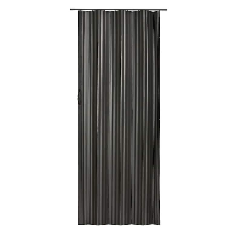 Spectrum Dunes Black PVC 36-inch Folding Door