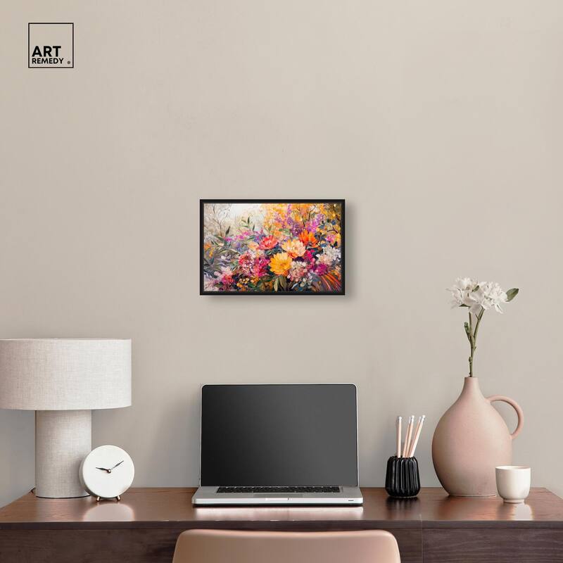 Amber Auras Canvas by Art Remedy