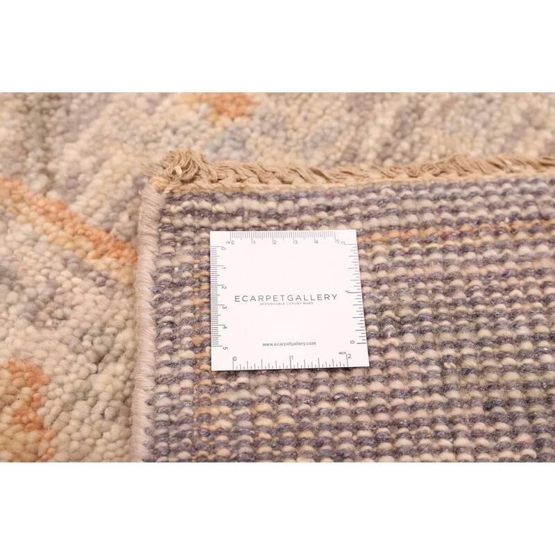 ECARPETGALLERY Hand-knotted Jules Serapi Grey Wool Rug - 9'3 x 11'10