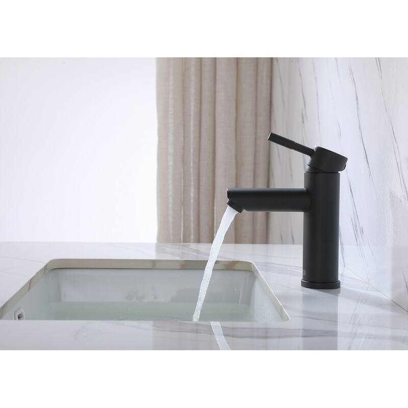 Indigo Home Single Hole Single Handle Bathroom Faucet
