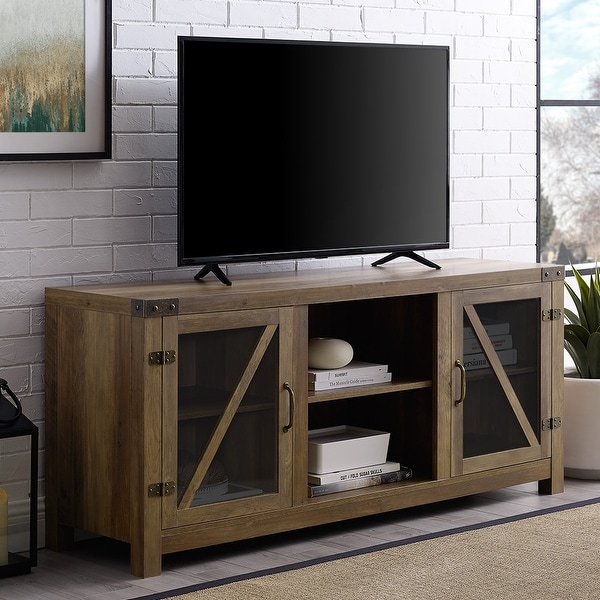 The Gray Barn Kujawa 58-inch TV Stand Console. Opens flyout.