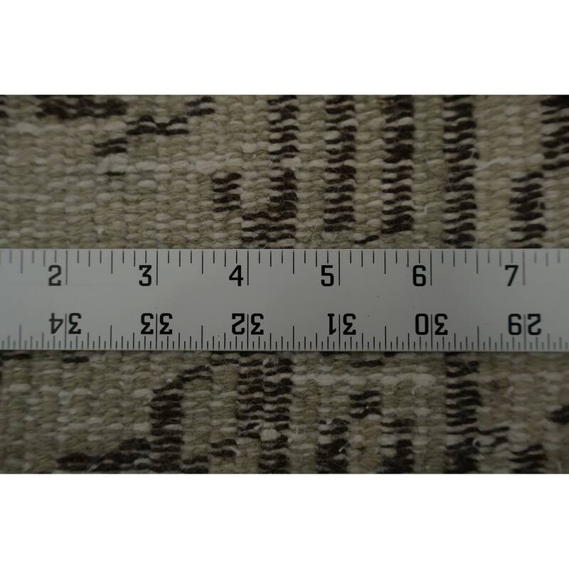 Hand Knotted Oriental 100% Wool Carpet Transitional Floral Beige & Ivories Anatolian Area Rug - 8' 6'' X 5' 1''