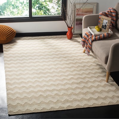 SAFAVIEH Handmade Flatweave Dhurries Kasturi Modern Wool Rug
