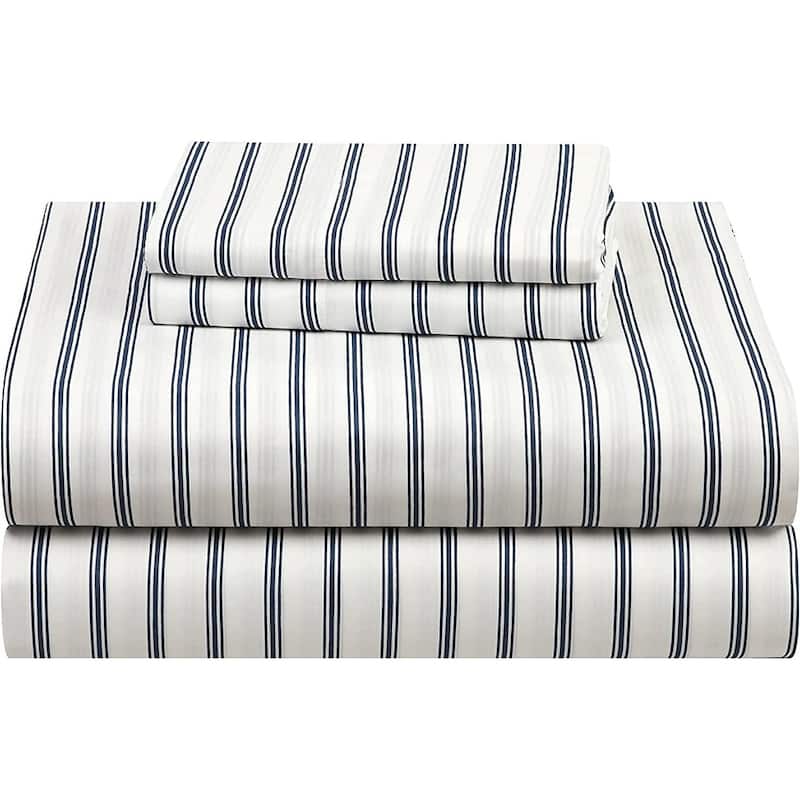 Sharper Image 9-Piece Down Alternative Pintuck Bed-in-a-Bag Set