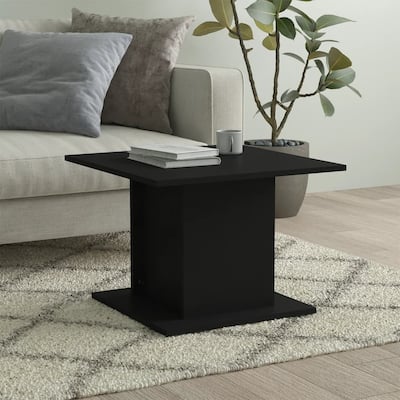 vidaXL Coffee Table End Table Sofa Table Living Room Furniture Engineered Wood - 21.9"x21.9"x15.7"
