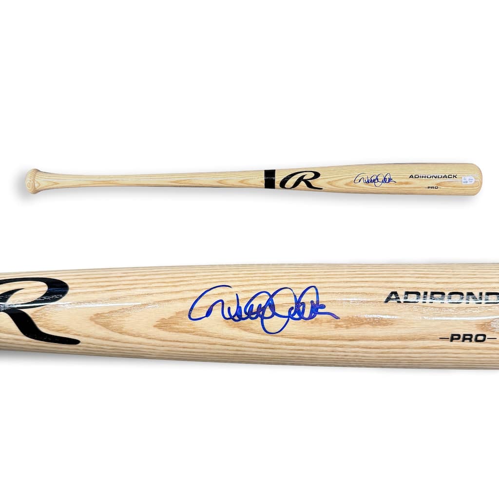 Derek Jeter New York Yankees Autographed 34" Rawlings Signed Baseball Bat MLB Authenticated Hologram COA - 8' x 11'
