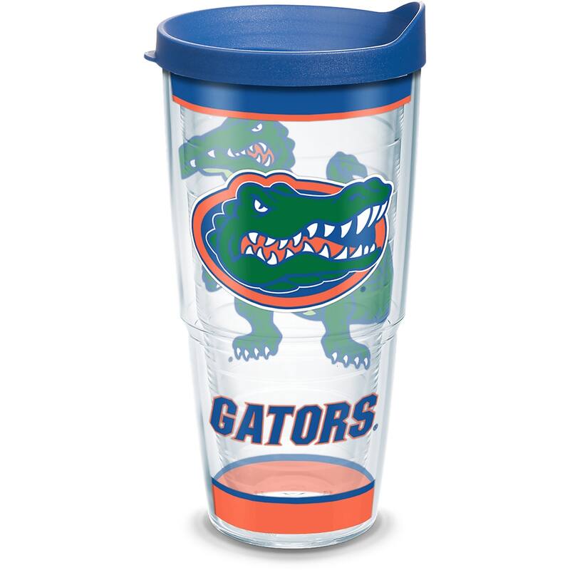 Tervis University of Florida Gators Tradition Made in USA Double Walled Insulated Travel Tumbler, Classic - 24oz