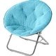preview thumbnail 8 of 13, Urban Lifestyle Foldable Saucer Chair Blue
