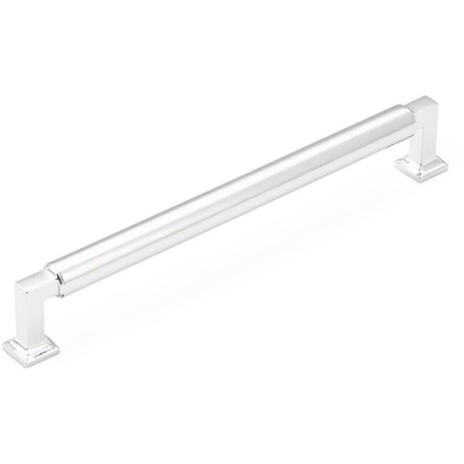 Schaub and Company Haniburton 8" Center to Center Urban Modern Handle - Polished Chrome
