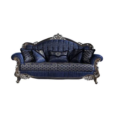 Tuana Traditional Rolled arms 98" Sofa Wood