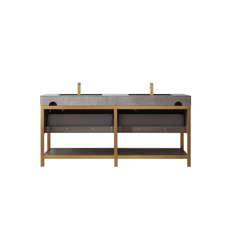 Segovia Bath Vanity with Sintered Stone Top