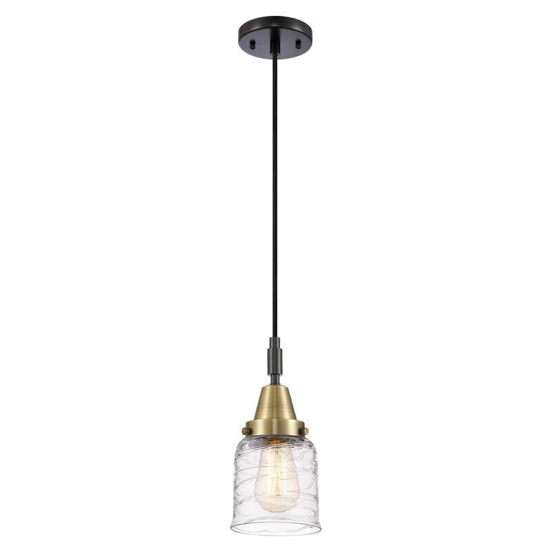 Innovations Lighting 447-1P-G513 Bell 5" Wide Mini Pendant with Clear