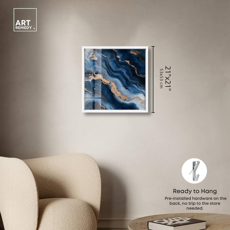 Deep Sea Geode II Shadowbox by Art Remedy