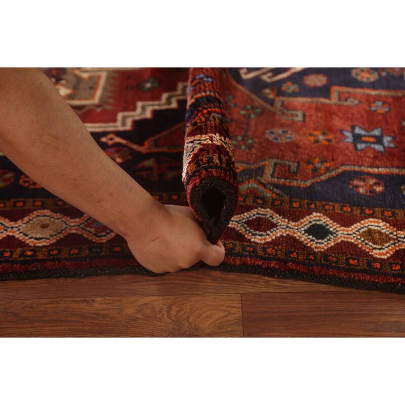 Sirjan Persian Area Rug Hand-Knotted Wool Carpet - 5'0" x 7'8"