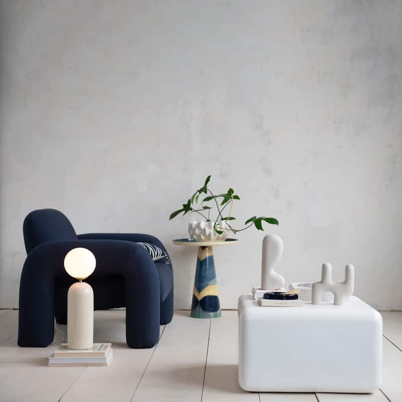 Eco Stone Lacquered Indoor/Outdoor Table/Stool