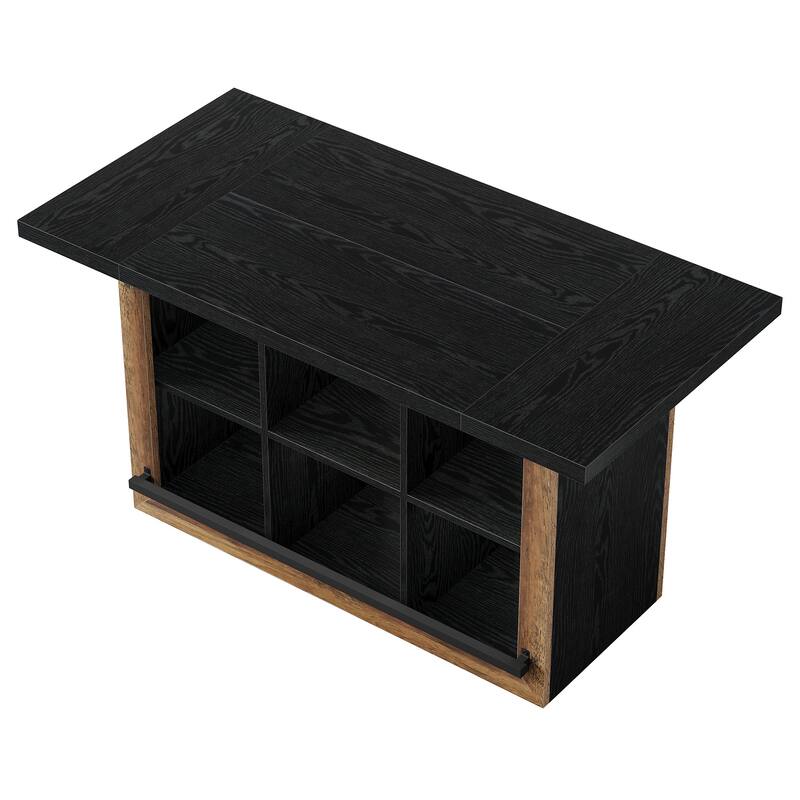 Kitchen Island with Storage, Counter Height Kitchen Island Table