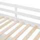 preview thumbnail 13 of 15, Elegant Design Loft Bed with Shelves, Drawers and Desk, Health and Comfort, Twin Size, White